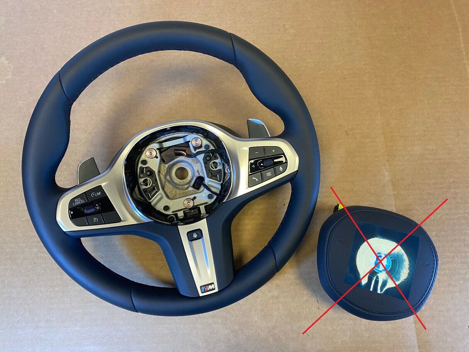 BMW BMW 5 6 X3 X4 G30 G31 G38 G32 G01 G02 LCI M Steering Wheel Paddle HEATING VIBRO