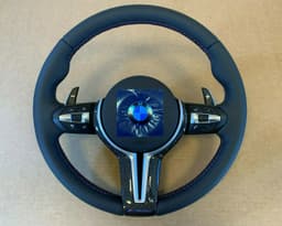 BMW BMW F15 F16 F25 F26 F39 F45 F48 OEM USA M Steering Wheel CARBON ACC M PADDLES — thumbnail 2
