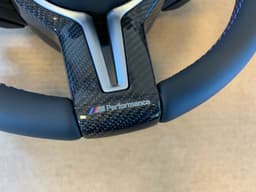 BMW BMW F15 F16 F25 F26 F39 F45 F48 OEM USA M Steering Wheel CARBON ACC M PADDLES — thumbnail 5