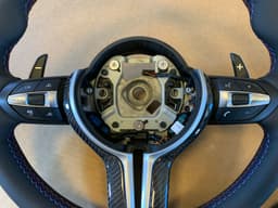 BMW BMW F15 F16 F25 F26 F39 F45 F48 OEM USA M Steering Wheel CARBON ACC M PADDLES — thumbnail 7