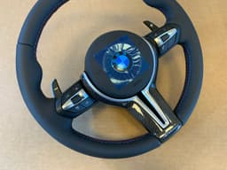 BMW BMW F15 F16 F25 F26 F39 F45 F48 OEM USA M Steering Wheel CARBON ACC M PADDLES — thumbnail 9