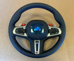 BMW BMW M5 F90 X3M F97 X4M F98 GENUINE EU M Steering Wheel HEATING NEW — thumbnail 2