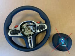 BMW BMW M5 F90 X3M F97 X4M F98 GENUINE EU M Steering Wheel HEATING NEW — thumbnail 1
