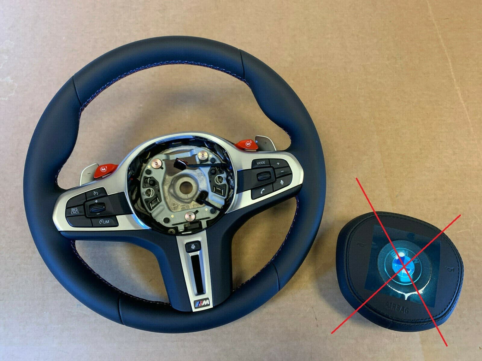 BMW BMW M5 F90 X3M F97 X4M F98 GENUINE EU M Steering Wheel HEATING NEW