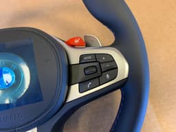 BMW BMW M5 F90 X3M F97 X4M F98 GENUINE EU M Steering Wheel HEATING NEW — thumbnail 4
