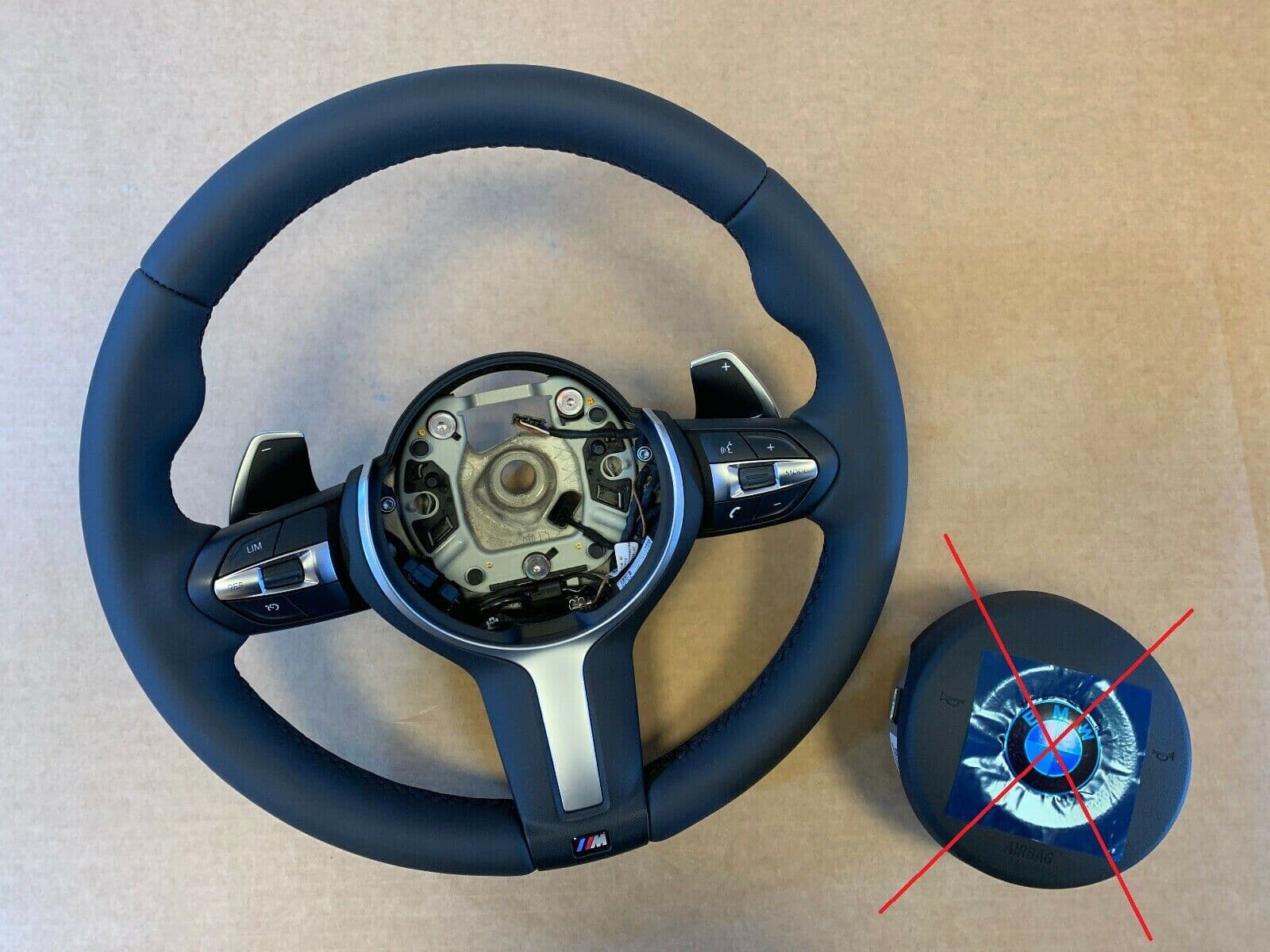 BMW F20 F21 F22 F30 F31 F32 F33 F39 F48 M Steering Wheel PADDLES HEATING VIBRO