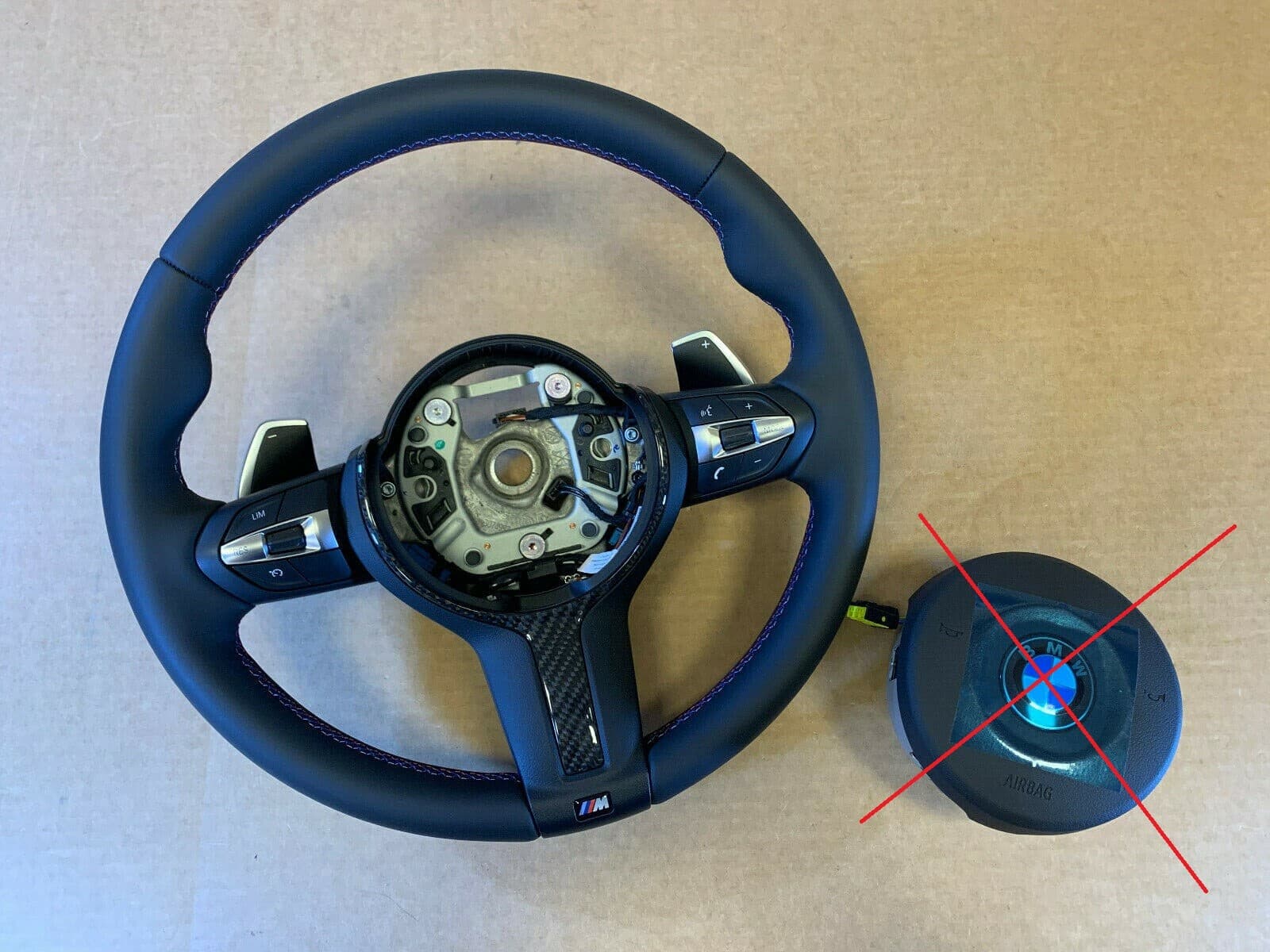 BMW BMW F01 F02 F03 F04 F06 F07 F10 F11 F12 F13 USA M Steering Wheel Paddles VIBRO