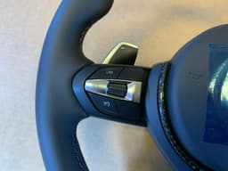 BMW BMW F01 F02 F03 F04 F06 F07 F10 F11 F12 F13 USA M Steering Wheel Paddles VIBRO — thumbnail 3