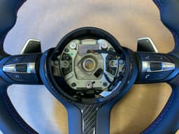 BMW BMW F01 F02 F03 F04 F06 F07 F10 F11 F12 F13 USA M Steering Wheel Paddles VIBRO — thumbnail 7