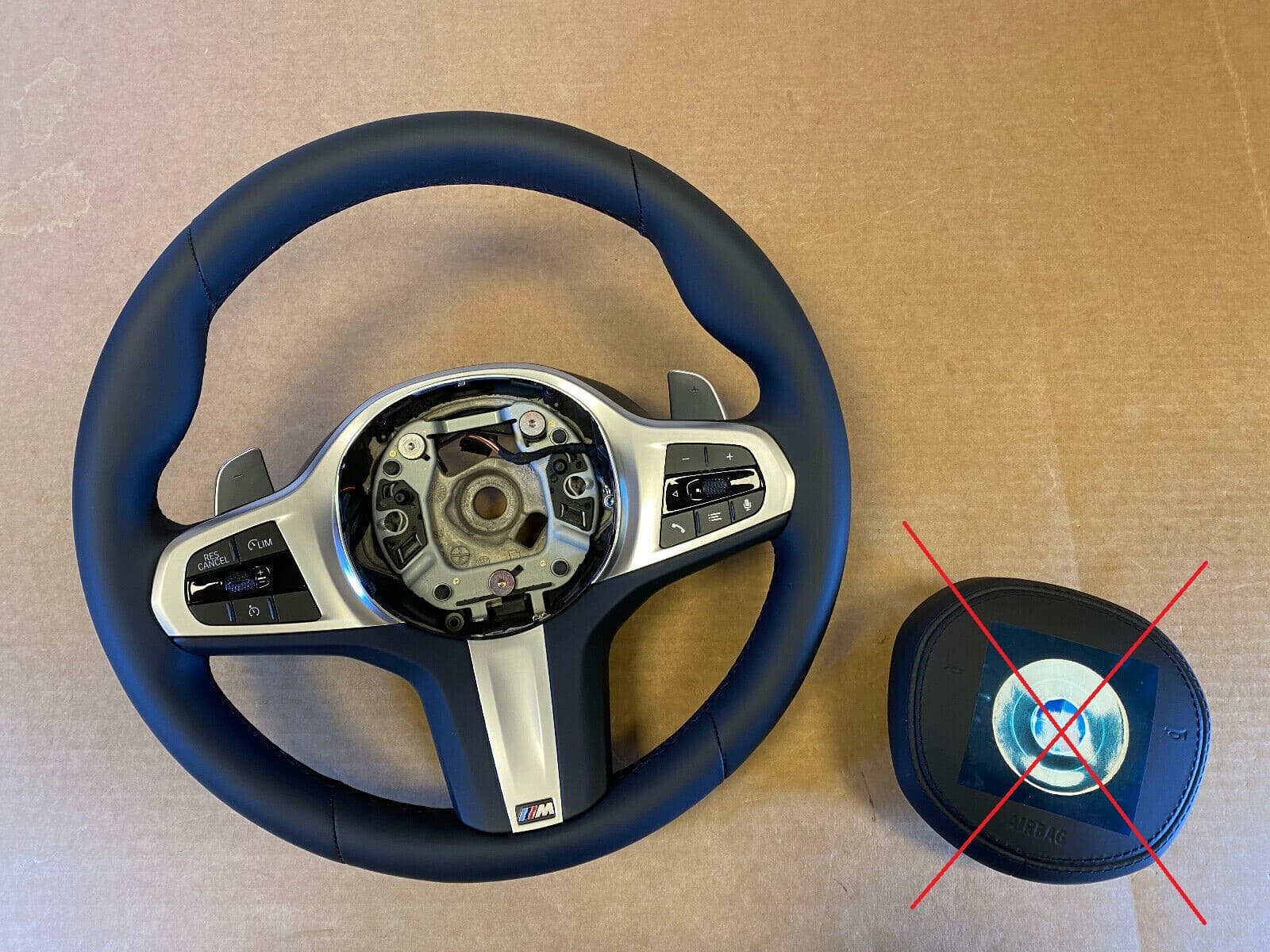 BMW 5 G30 G31 G38 6 G32 X3 G01 G08 X4 G02 GENUINE LCI EU M Steering Wheel