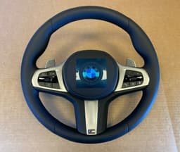 BMW BMW 5 G30 G31 G38 6 G32 X3 G01 G08 X4 G02 GENUINE LCI EU M Steering Wheel — thumbnail 2
