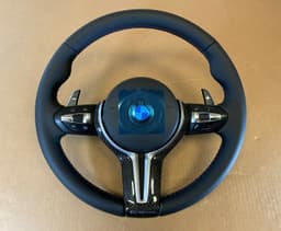 BMW BMW M5 M6 F10 F06 F12 F13 OEM USA M Performance Steering Wheel Paddles Vibro — thumbnail 2