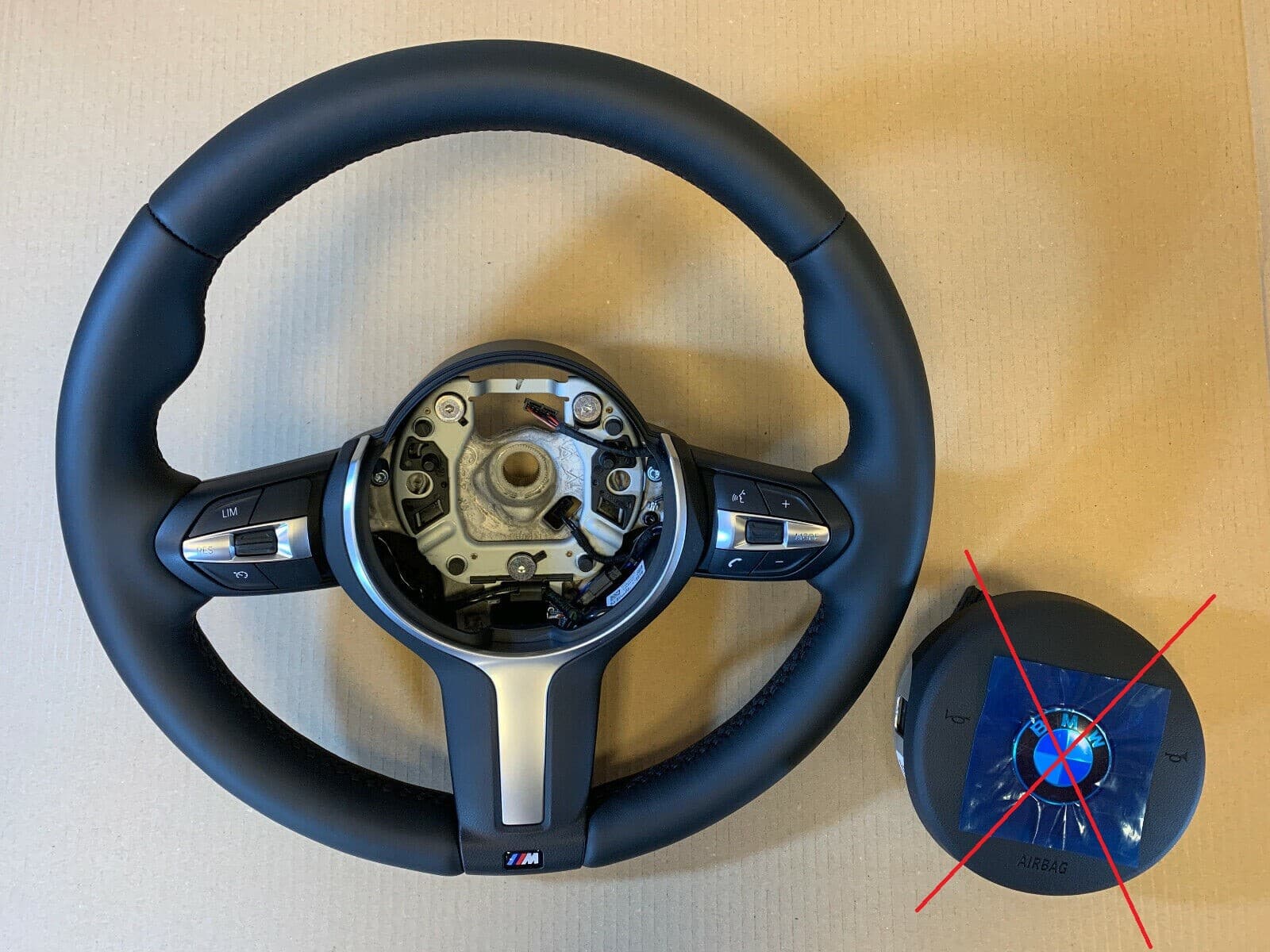 BMW F15 F16 F20 F21 F22 F25 F26 F30 F31 F32 F33 F34 OEM M Steering Wheel HEATING
