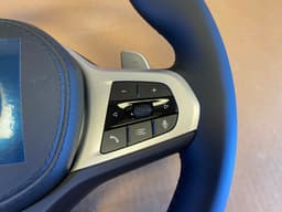 BMW BMW 5 6 X3 X4 G30 G31 G32 G01 G02 LCI M Steering Wheel Paddles HEAT ASSIST VIBRO — thumbnail 4