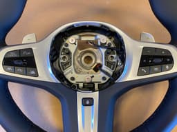 BMW BMW 5 6 X3 X4 G30 G31 G32 G01 G02 LCI M Steering Wheel Paddles HEAT ASSIST VIBRO — thumbnail 7