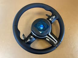 BMW BMW M5 M6 F10 F06 F12 F13 OEM USA M Performance Steering Wheel Paddles Vibro — thumbnail 9