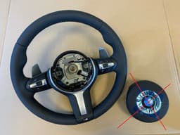 BMW BMW F20 F21 F22 F30 F31 F32 F33 F39 F48 M Steering Wheel G PADDLES HEATING VIBRO — thumbnail 1