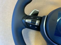 BMW BMW X3 X4 X5 X6 F15 F16 F25 F26 USA M Steering Wheel PADDLES HEATED VIBRO ASSIST — thumbnail 3