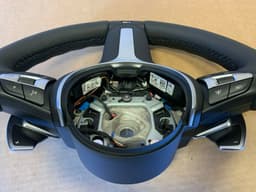 BMW BMW X3 X4 X5 X6 F15 F16 F25 F26 USA M Steering Wheel PADDLES HEATED VIBRO ASSIST — thumbnail 8