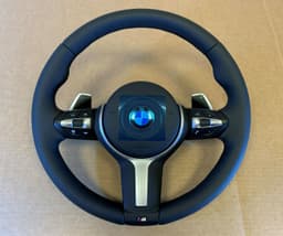 BMW BMW X3 X4 X5 X6 F15 F16 F25 F26 USA M Steering Wheel PADDLES HEATED VIBRO ASSIST — thumbnail 5