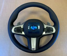BMW BMW 5 6 X3 X4 G30 G31 G38 G32 G01 G08 G02 OEM EU M Steering Wheel Paddles VIBRO — thumbnail 2