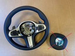 BMW BMW F15 F16 F20 F21 F22 F25 F26 F30 F32 F33 G STYLE M Steering Wheel PETALS — thumbnail 1