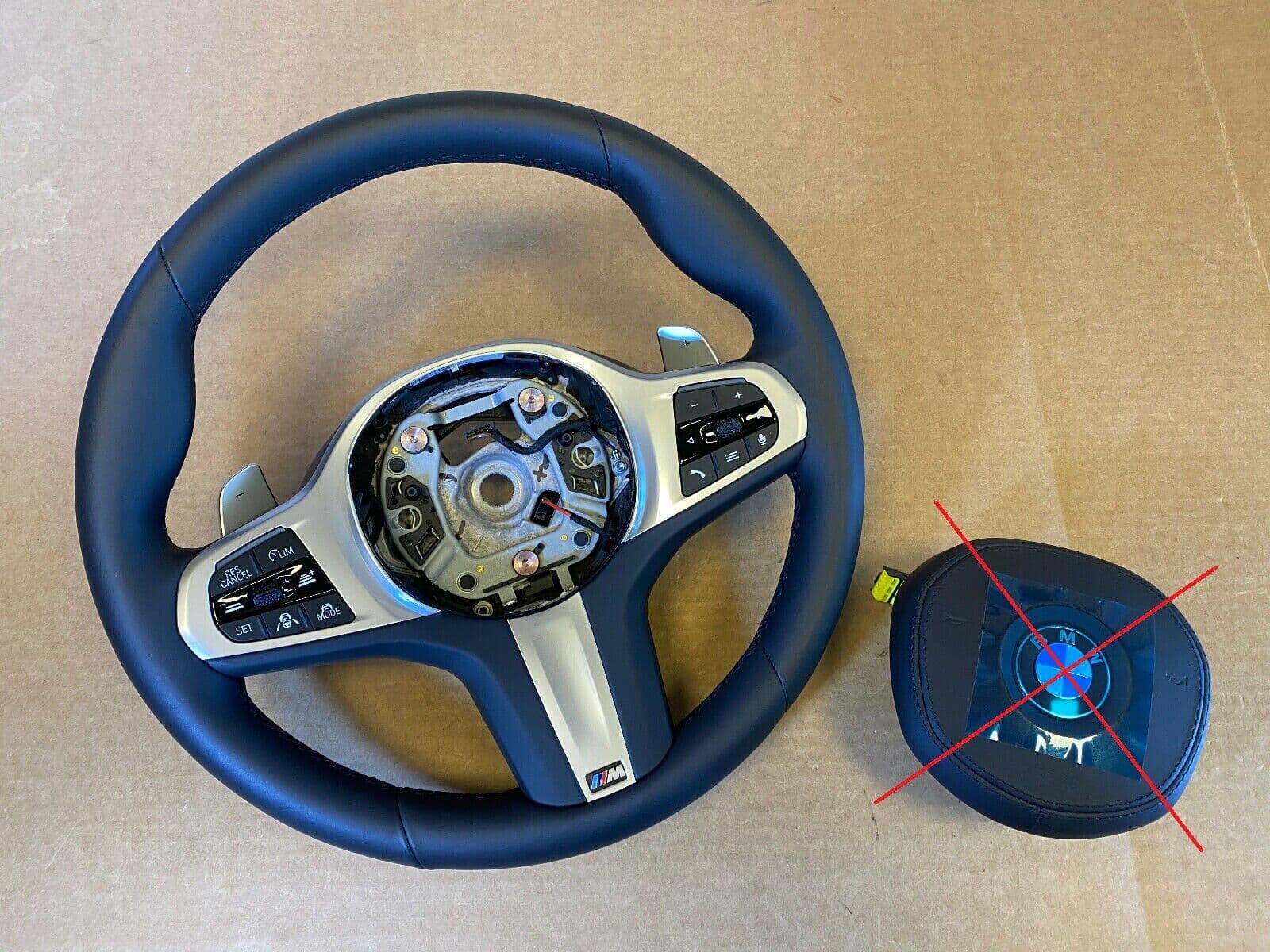 BMW BMW 8 X5 X6 X7 G14 G15 G16 G05 G06 G07 USA OEM M Steering Wheel Petals Assist+