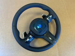 BMW BMW F22 F30 F31 F32 F33 F34 F36 USA M Steering Wheel PADDLE HEAT VIBRO ACC CARBO — thumbnail 9
