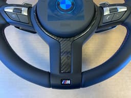 BMW BMW F22 F23 F30 F31 F32 F33 F34 F36 USA M Steering Wheel PADDLES CARBON VIBRO — thumbnail 5