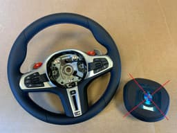BMW BMW M5 F90 X3M F97 X4M F98 GENUINE USA M Steering Wheel HEATED VIBRO ACC NEW — thumbnail 1