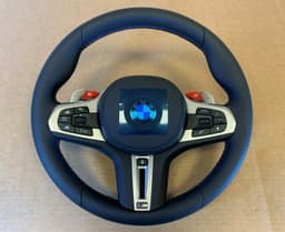 BMW BMW M5 F90 X3M F97 X4M F98 GENUINE USA M Steering Wheel HEATED VIBRO ACC NEW — thumbnail 2