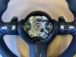 BMW BMW F22 F23 F30 F31 F32 F33 F34 F36 USA M Steering Wheel PADDLES CARBON VIBRO — thumbnail 7