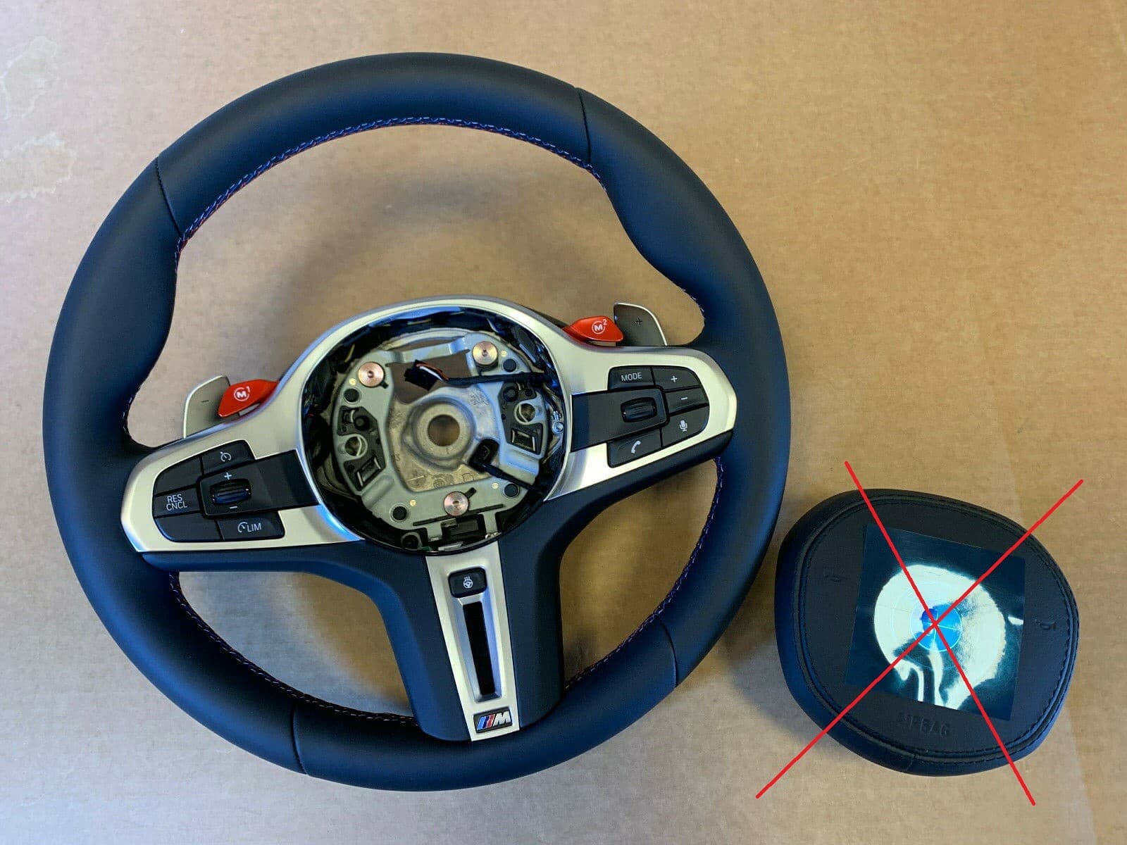 BMW BMW M5 F90 X3M F97 X4M F98 M Steering Wheel HEATING VIBRO NEW