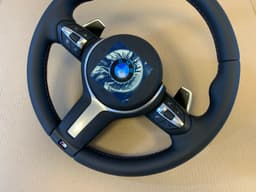 BMW BMW X5 X6 X3 X4 F15 F16 F25 F26 OEM M Steering Wheel Paddle VIBRO ACC M STITCHES — thumbnail 10