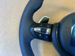 BMW BMW F15 F16 F25 F26 F30 F32 F34 F36 M Steering Wheel PETALS HEAT VIBRO ACC CARBO — thumbnail 3