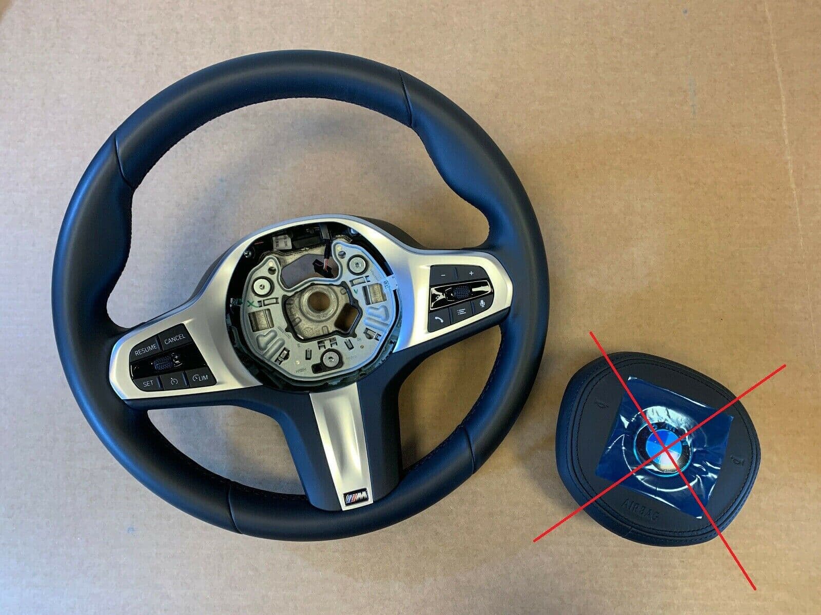 BMW BMW 1 2 3 Z4 F40 F44 G20 G21 G29 GENUINE M Sport Steering Wheel 32308746675