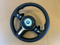 BMW BMW X3 X4 X5 X6 F15 F16 F25 F26 USA M Steering Wheel PADDLES HEATED VIBRO ASSIST — thumbnail 7