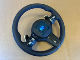 BMW BMW F15 F16 F25 F26 F30 F32 F34 F36 M Steering Wheel PETALS HEAT VIBRO ACC CARBO — thumbnail 9