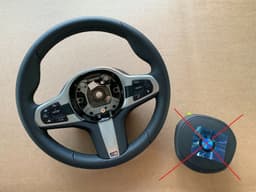 BMW BMW 5 G30 G31 G38 6 G32 X3 G01 G08 X4 G02 GENUINE M Sport Steering Wheel ACC — thumbnail 1