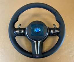 BMW BMW M5 M6 F10 F06 F12 F13 GENUINE M Sport Steering Wheel Paddles Heating — thumbnail 2