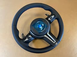 BMW BMW M5 M6 F10 F06 F12 F13 GENUINE M Sport Steering Wheel Paddles Heating — thumbnail 9