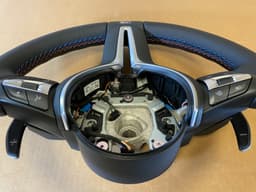 BMW BMW M5 M6 F10 F06 F12 F13 GENUINE M Sport Steering Wheel Paddles Heating — thumbnail 8