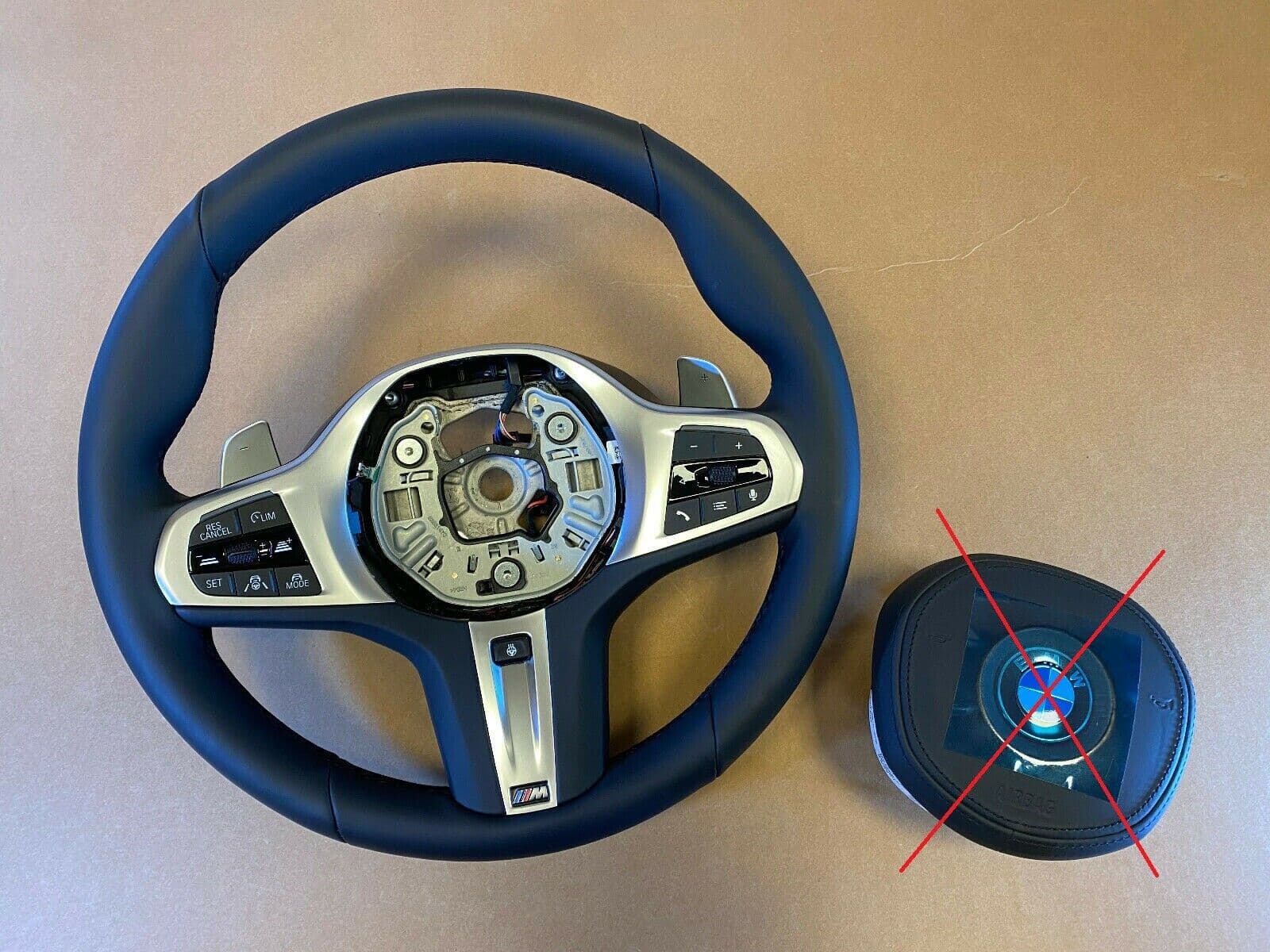 BMW BMW 2 3 F44 G20 G21 G28 M Steering Wheel Paddles HEATING ASSIST+