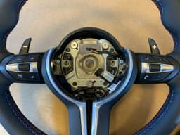 BMW BMW F15 F16 F25 F26 F39 F45 F48 GENUINE USA M Steering Wheel VIBRO ACC M PADDLES — thumbnail 7