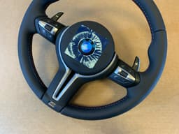 BMW BMW F15 F16 F25 F26 F39 F45 F48 GENUINE USA M Steering Wheel VIBRO ACC M PADDLES — thumbnail 10