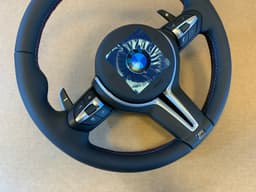 BMW BMW F15 F16 F25 F26 F39 F45 F48 GENUINE USA M Steering Wheel VIBRO ACC M PADDLES — thumbnail 9
