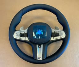 BMW BMW 7 G11 G12 GENUINE M Steering Wheel Shift Paddles HEATING ASSIST+ — thumbnail 2
