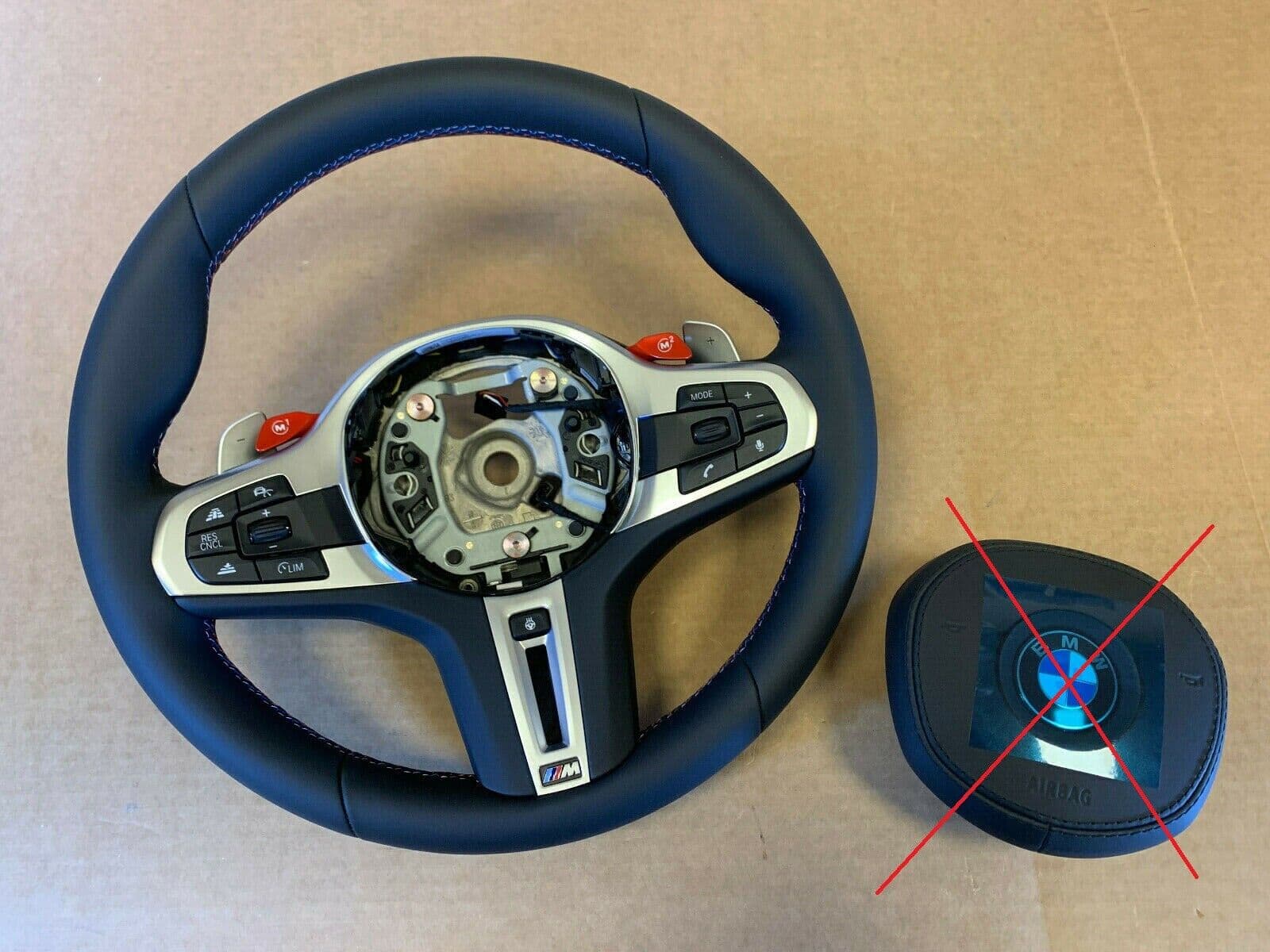 BMW BMW M5 F90 X3M F97 X4M F98 GENUINE USA M Steering Wheel HEATING ACC NEW
