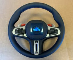BMW BMW M5 F90 X3M F97 X4M F98 GENUINE USA M Steering Wheel HEATING ACC NEW — thumbnail 2