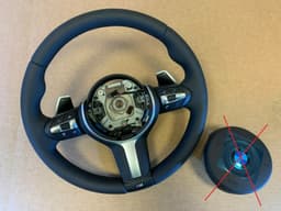 BMW BMW F22 F23 F30 F31 F32 F34 F36 USA OEM M Steering Wheel Paddles ACC — thumbnail 1